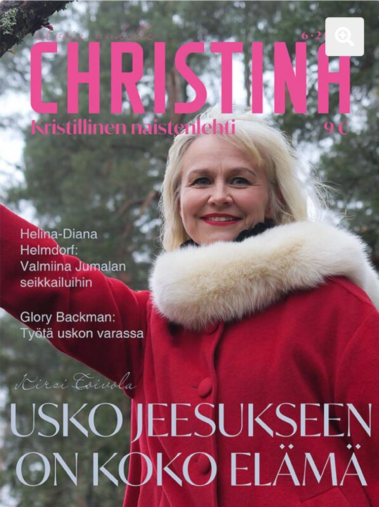 Kirsi Toivola ja Christina-lehti